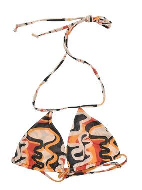 Gonza Jalisco Bikini Top in Orange